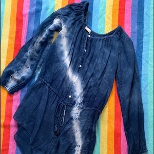 Love Shack Fancy Tie Dye Romper